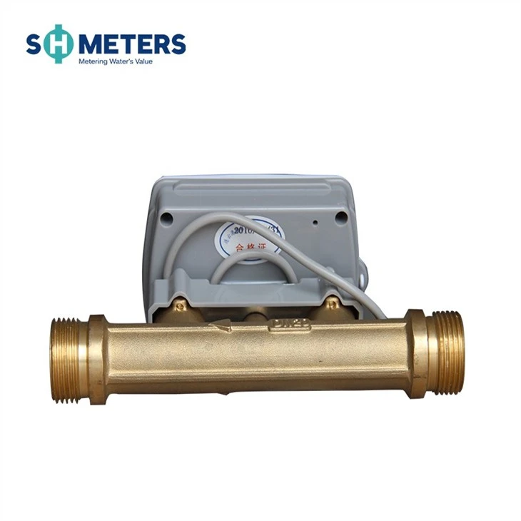 Brass Body Dn25 High Precision Digital Ultrasonic Water Meters Brass Body Dn25 High Precision Digital Ultrasonic Water Meters