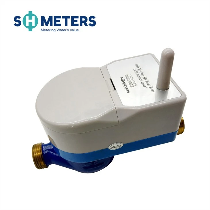 Composite Digital Smart Water Meter 0.5 - 2 Inch Size Lora Based Water Meter