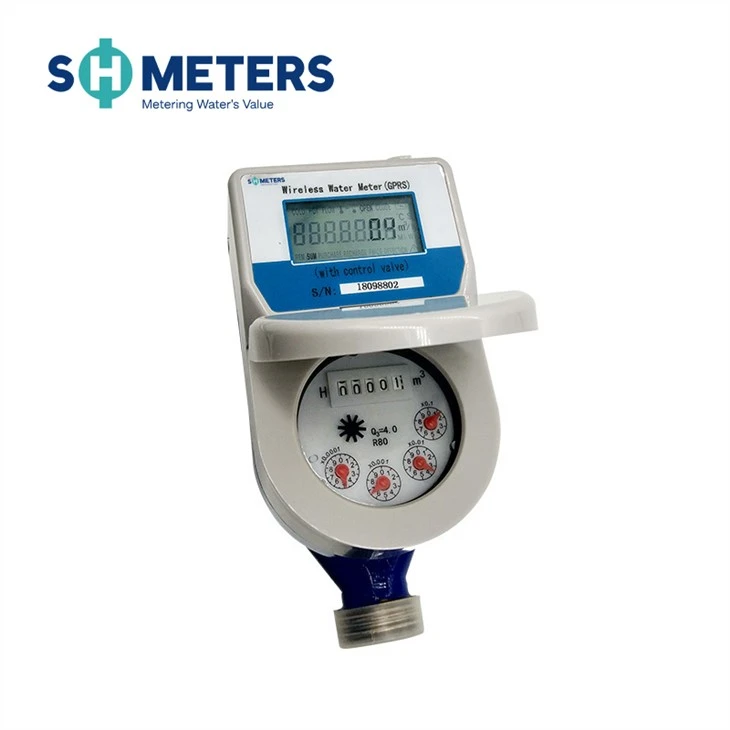 Dn15 Digital Water Meter Flowmeter GPRS Smart Water Meter