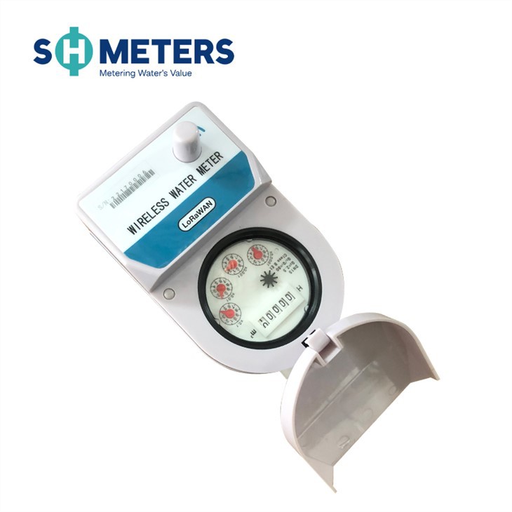 LoRawan Intelligent Brass Pipe Remote Wireless Water Meter