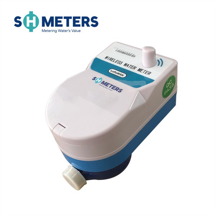 LoRawan Intelligent Brass Pipe Remote Wireless Water Meter